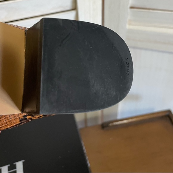 New Coach Perri Snake Print Bootie - Picture 5 of 8